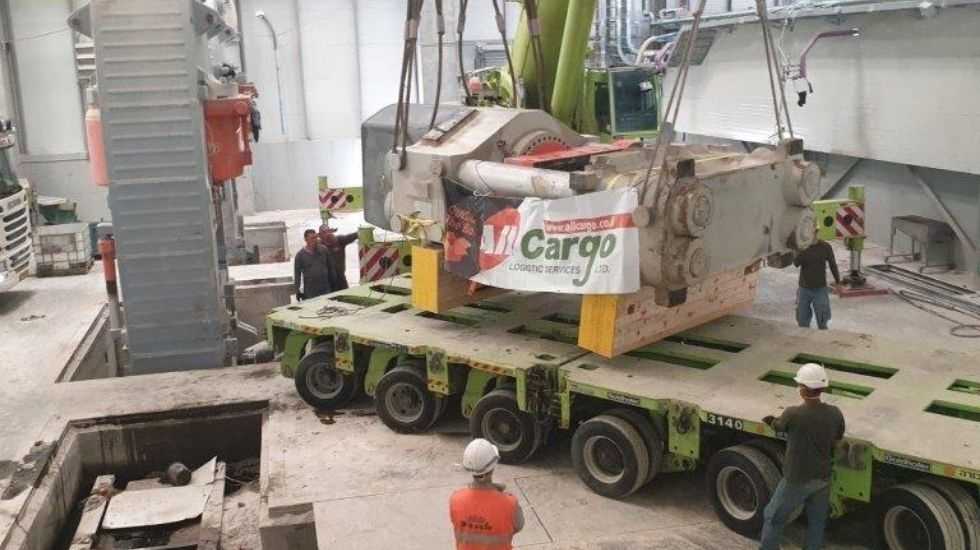 חברת AllCargo שינעה את מפעל נגב קרמיקה לטורקיה